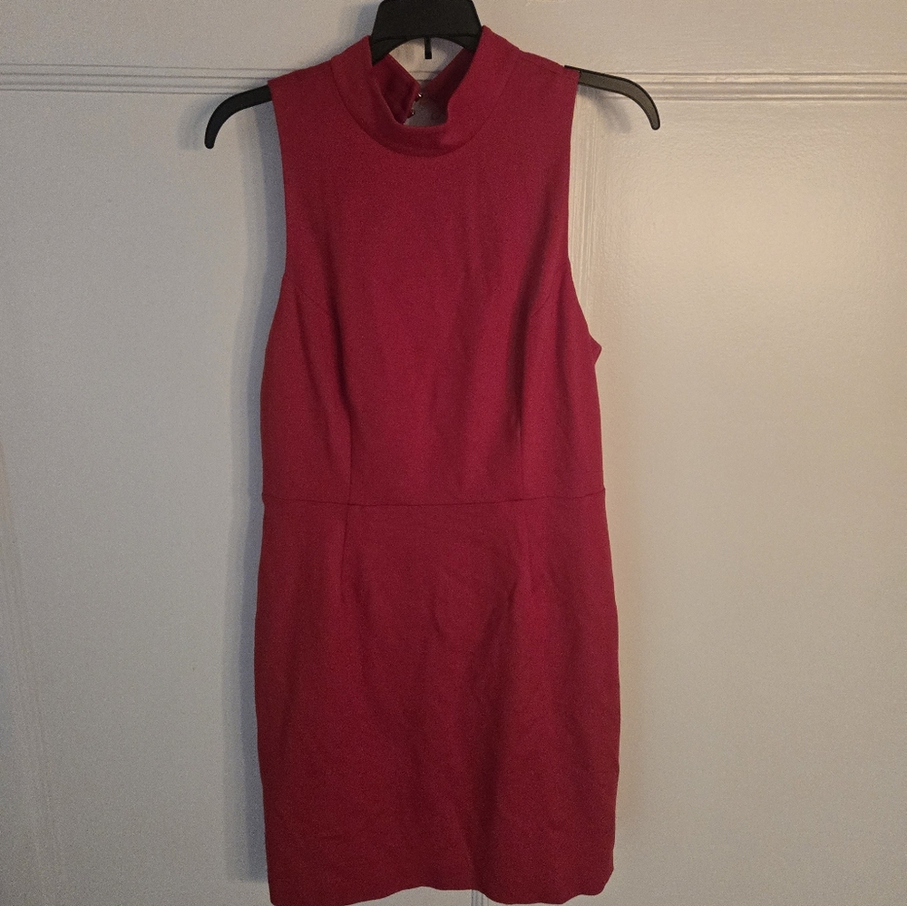 NWT Trina Turk Red Sleeveless Dress Size 10